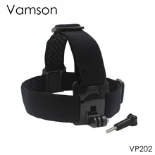 Go Pro Accessories Head Belt Strap Mount Adjustable Elastic For Gopro Hero 4 3+2 1 SJCAM Xiaomi Yi Camera Free Shipping VP202