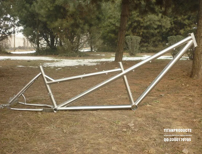 

Titanium Tandem Frame 27.5 x 4.6" tire