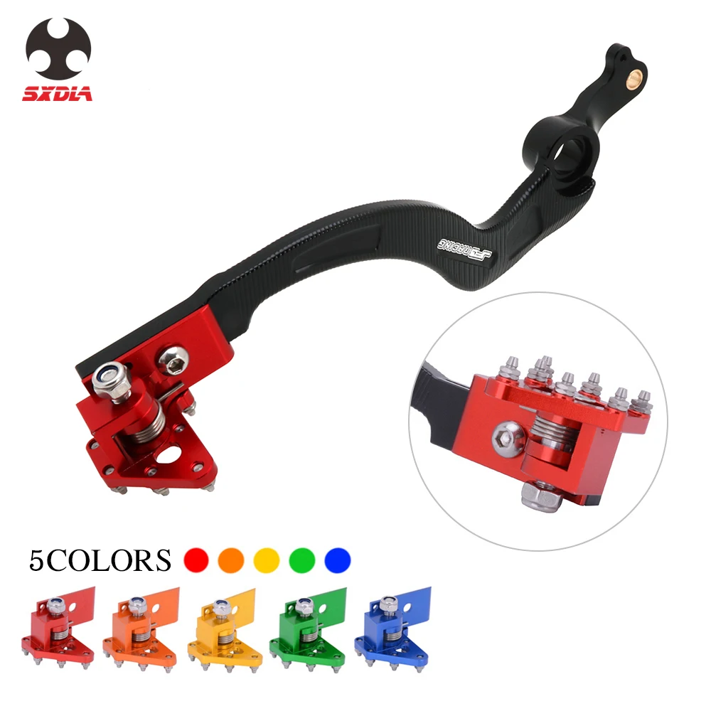 

Motorcycle CNC Aluminum Accessories Foot Brake Lever Pedal FOR Honda CRF250X CRF 250X 2004-2017 CRF450X 450X 2005-2019