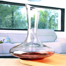 Wine Decanter Carafe Champagne Crystal Red-Wine-Pourer Classic Ounce-Capacity 60 Handmade