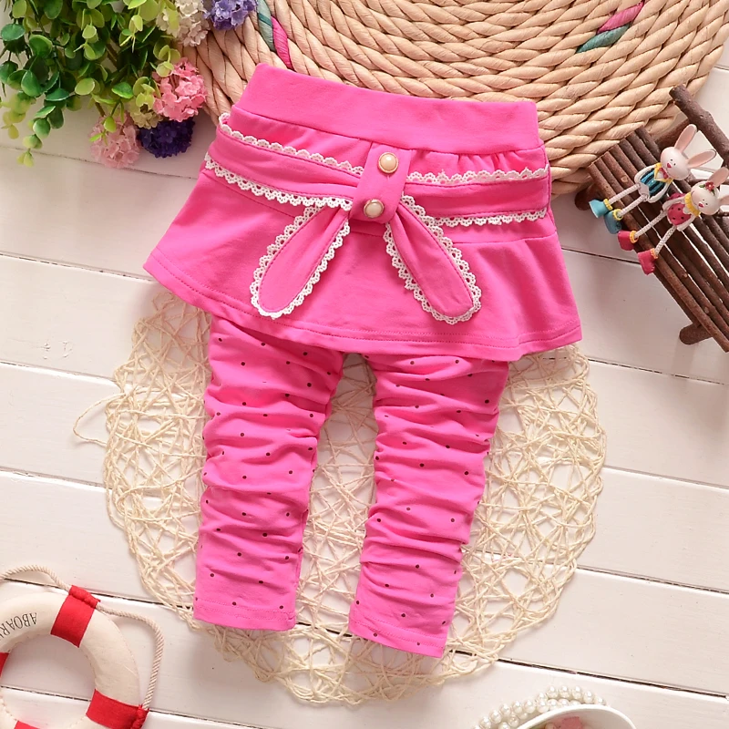 2017 Spring Autumn New Baby girls pants nice cotton infant leggings