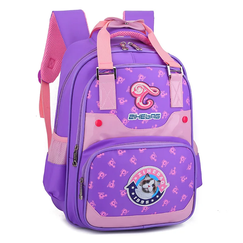 

children schoolbags for girls primary escolar backpack satchel mochila kids orthopedic waterproof bookbags mochila infantil zip