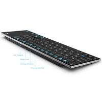 Rii mini i12+ Wireless Mini Keyboard Russian/English/French/Spanish Keyboard with Touchpad mouse for PC Tablet Android TV BOX - Image 6