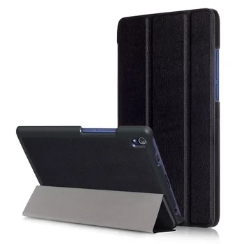 

Folio Triangle stand protective PU leather cover case for Lenovo Tab 3 8 Plus / Lenovo P8 TB-8703F 8.0 tablet funda shell