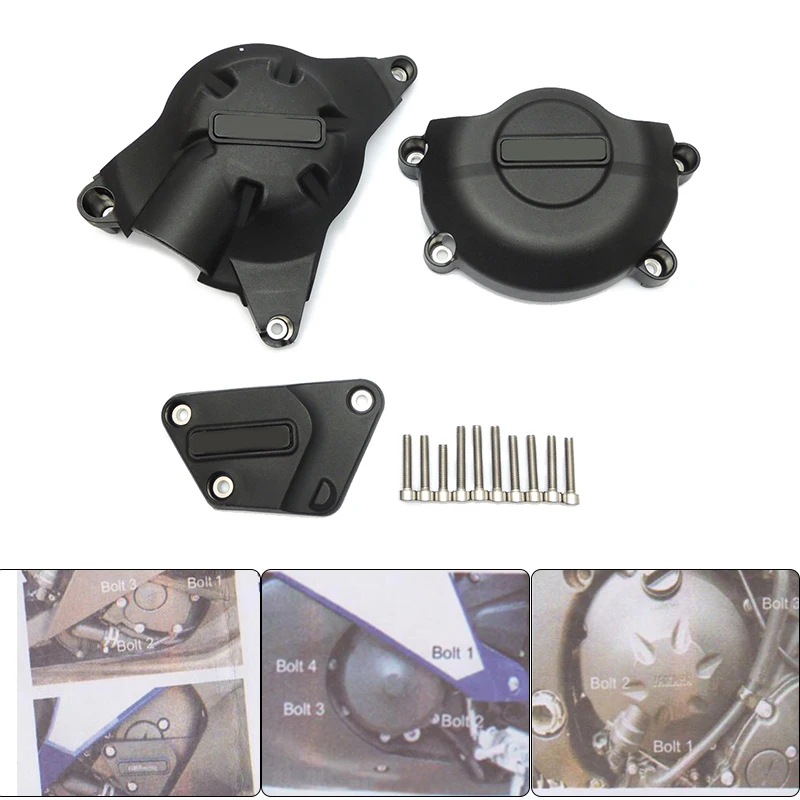 

2006-2016 YZF R6 Motorcycle Racing Engine Protector Guard Cover Set for Yamaha YZF-R6 2006-2016 07 08 09 10 11 12 13 14 15