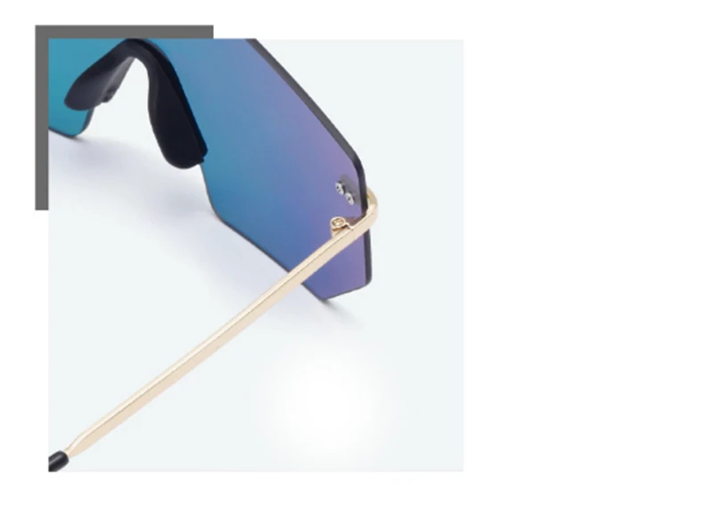 SWECINE брендовые модные черные Одна деталь солнцезащитные очки сиамские Женщина мужские уличные съемки очки вождения прохладно солнцезащитные очки