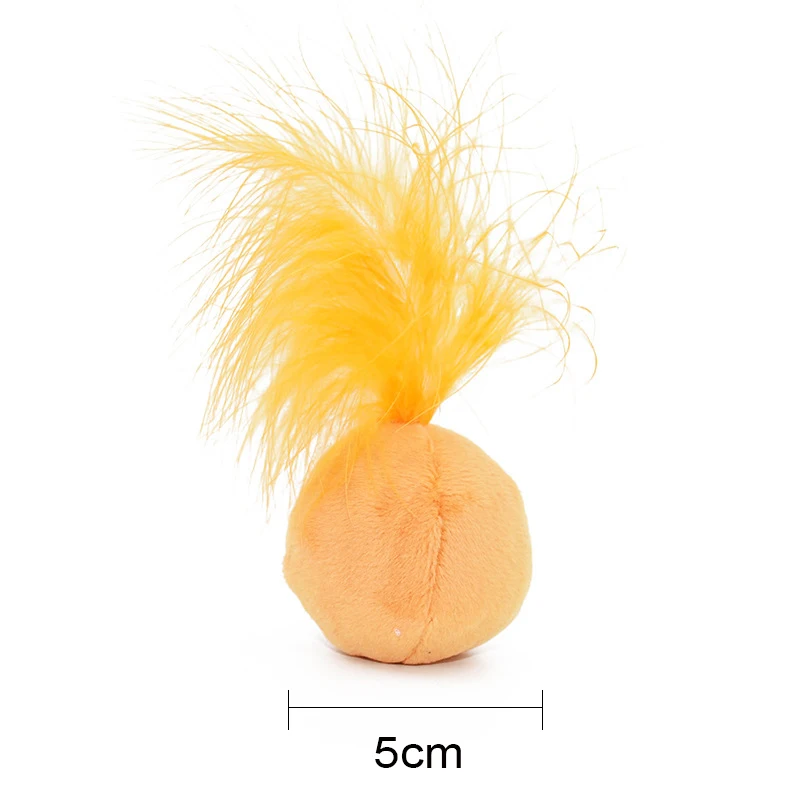 Pet Toy Cat Sound Ball Interactive Catnip Candy Color Play Chewing Rattle Scratch Training Pet Supplies For Cats PT5020 (2)