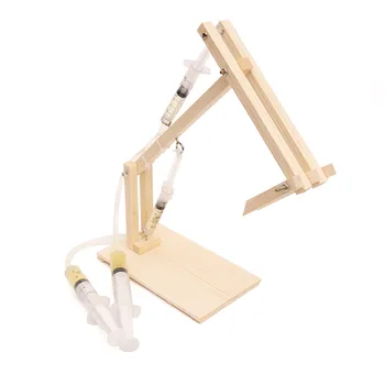 DIY STEM Toys for Children Physical Scientific Experiment Creativity Learning Educational Toy DIY Crane Birthday Gift