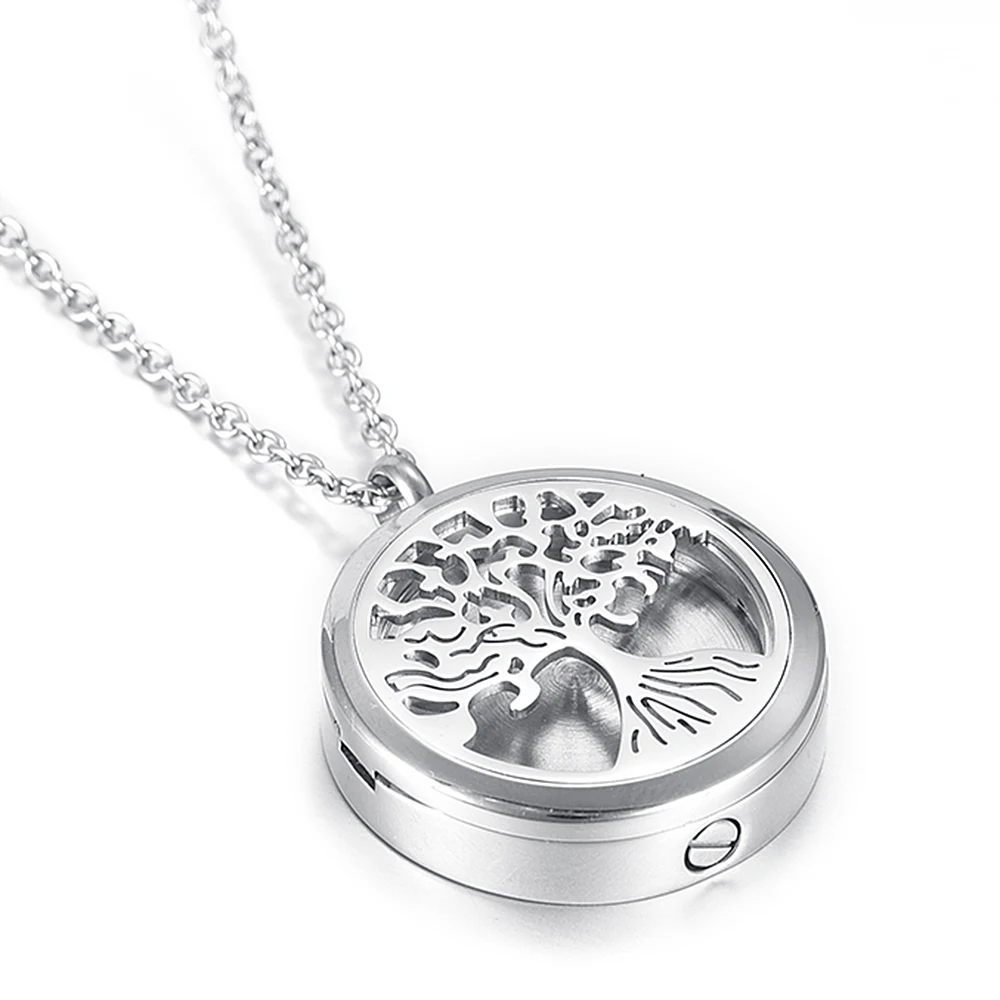 Tree of Life outlet air conditioner perfume Locket Also Cremation Urn Pendant Necklace For Ashes Memorial Jewelry For Pet/Human|tree of life|pendant necklacecremation urn pendant - AliExpress