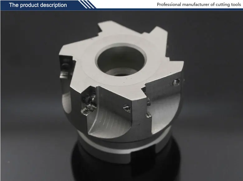 

high quality Indexable square shoulder milling cutter EMP02-050-A22-AP16-05 serials milling tool for carbide inserts APKT160408