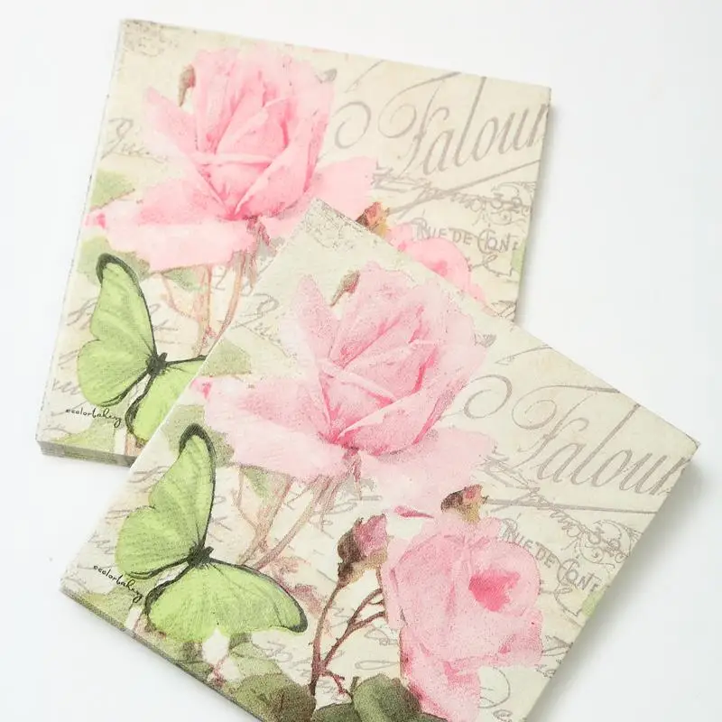 78 PAPER NAPKINS FOR DECOUPAGE NZ