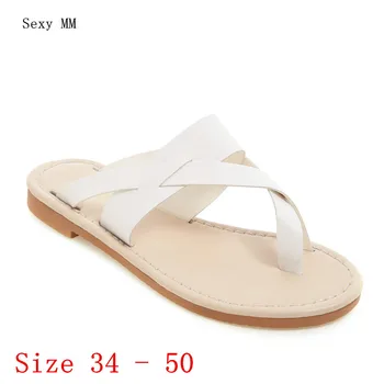 

Summer Shoes Slides Women Flat Gladiator Sandals Woman Flip Flops Slippers Sandals Plus Size 34-40 41 42 43 44 45 46 47 48 49 50
