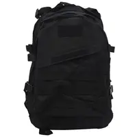Outdoor 40L 600D Waterproof Oxford Cloth Military Rucksack  Backpack Bag ACU Camouflage Sports Travelling Hiking Bag Black 1