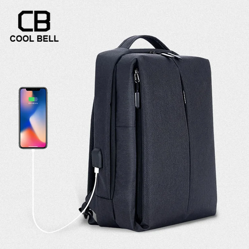 

Business USB Charge Backpack Men Women 15.6 inches Laptop Men Backpack Waterproof Anti Theft Backpack Male Travel Bag