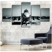 Пользовательские фото Полный алмаз живопись 5 панель самолет Mozaik наклейка-пазл Diy ручной работы вышивки крестом Алмазная EmbroideryZP-2103