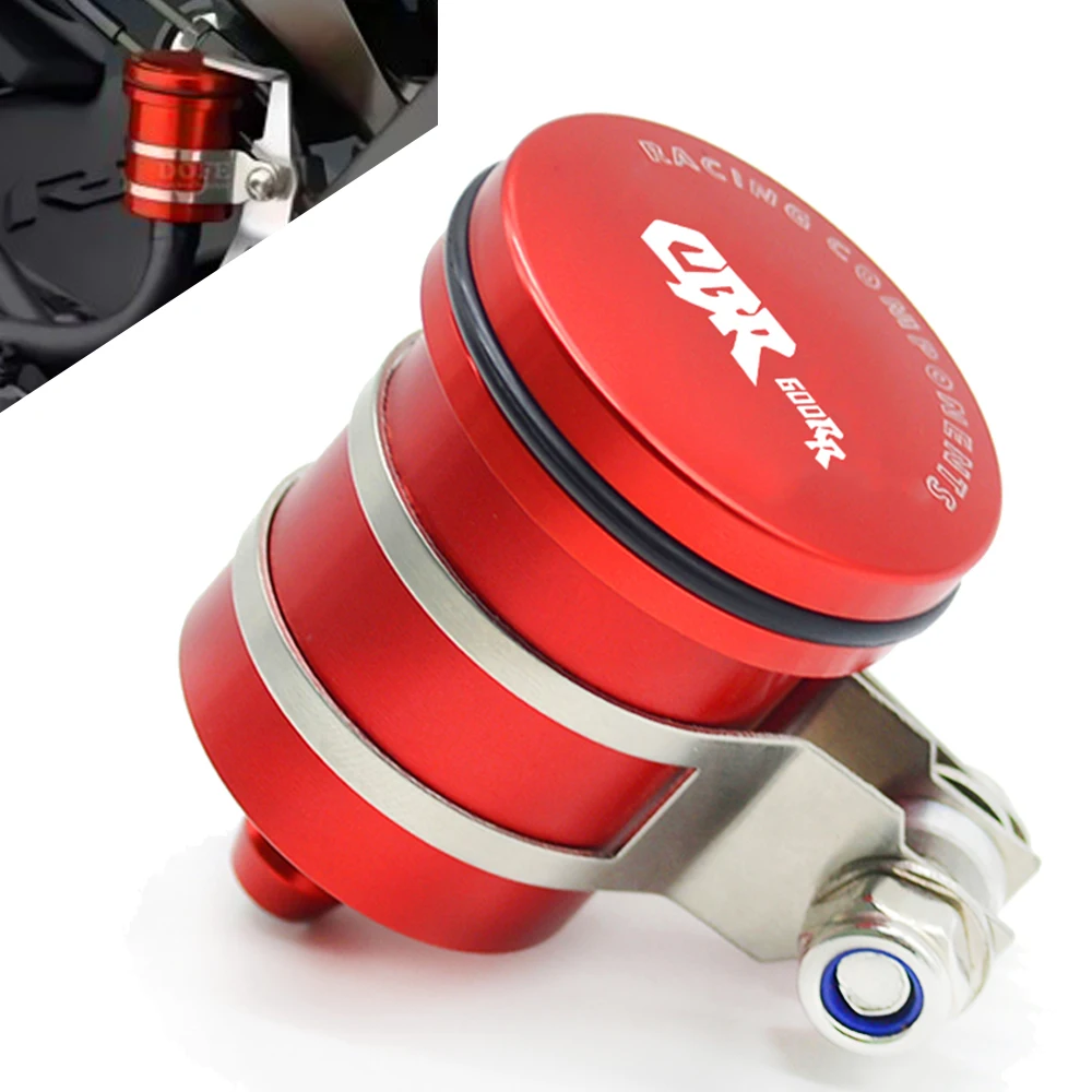 

Motorcycle Rear Brake Fluid Reservoir Clutch Tank Oil Cup for Honda CBR600RR CBR 600RR 2003 2004 2005 2006 - 2016 2017 2018 2019