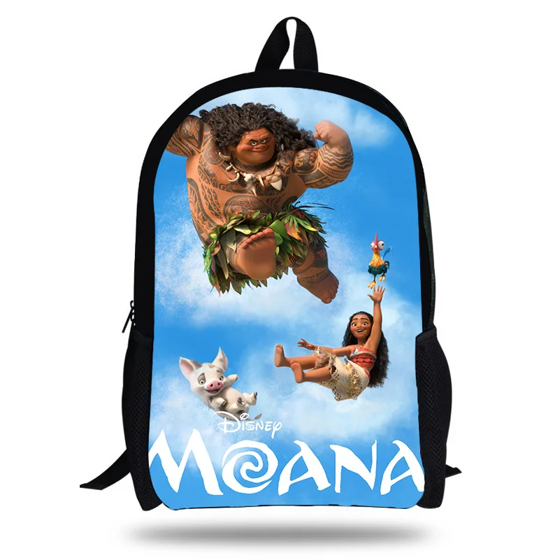 

16-inch Mochila Moana Tamatoa Design Backpack High Quality School Bags For Teenage Boys Girls Laptop Backpack Kids