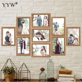 

Pvc Durable Photo Frame Resin Big Picture Frame Fashion Elegant Photo Frames For Portraits Family Couple Recommend Framework