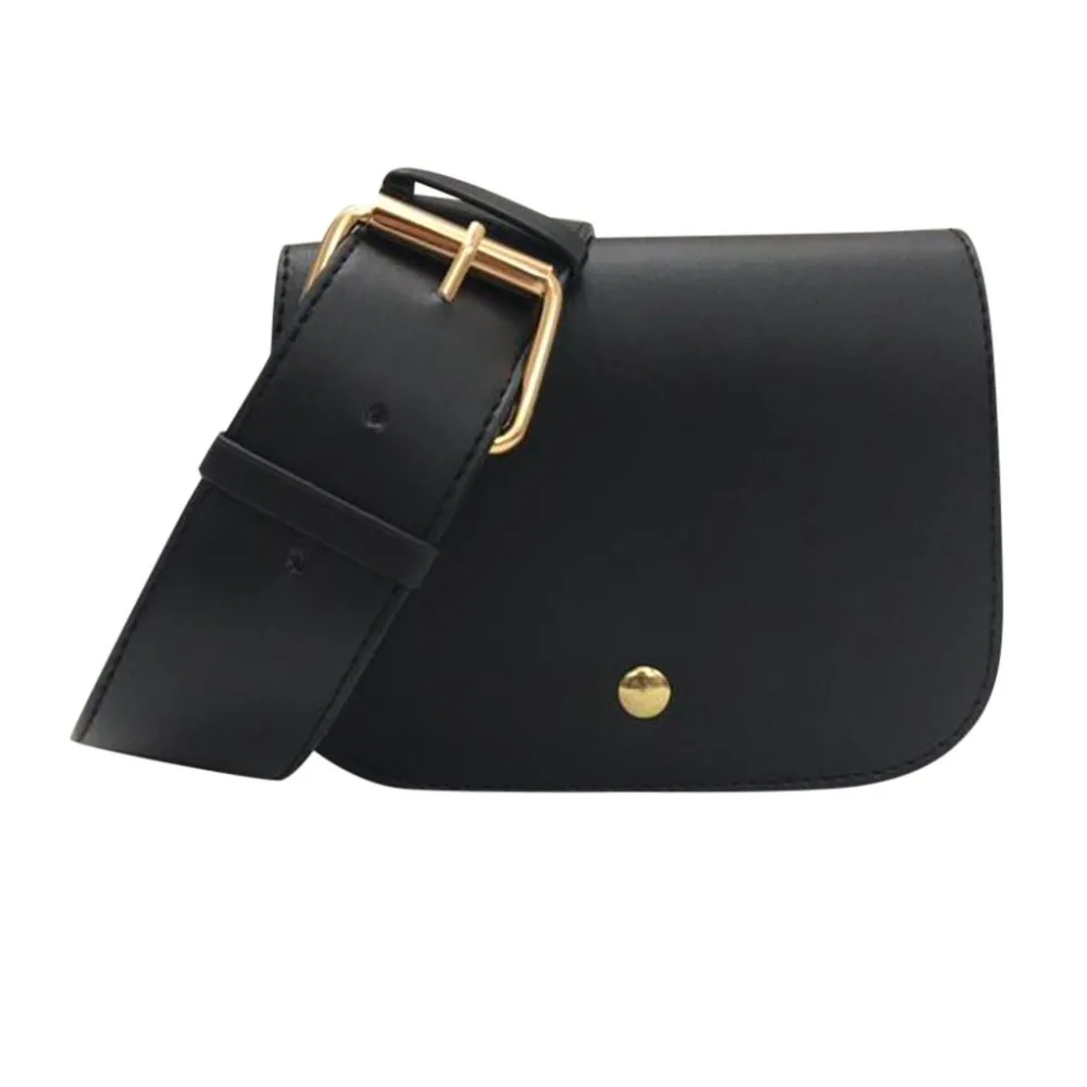

Vintage Waist Bag Women PU Leather Belt Bag Waist Pack Travel Belt Wallets Fanny Bags Ladies Phone Pouch