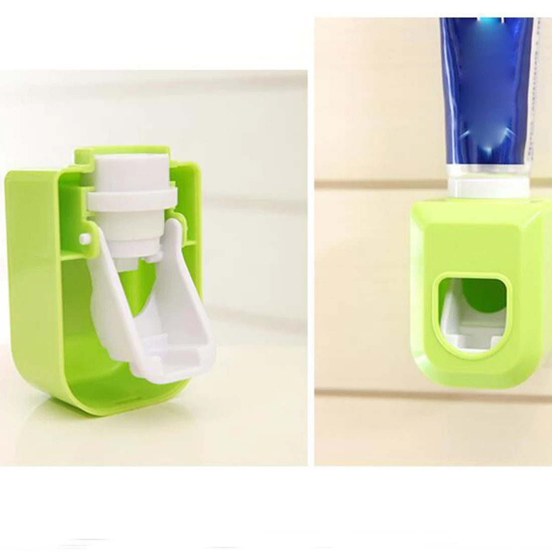 4 Colors Automatic Squeezer Toothpaste Dispenser Squeeze Out Wall Mount holder home Bathroom Accessories