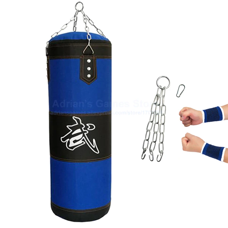 60/80/100/120/150/200cm Thickened Blue Canvas Punching Bag Unfilled  Crossfit Heavy Duty Boxing Bags Muay Thai Boxsack Sand Bag - Punching Bag &  Sand Bag - AliExpress