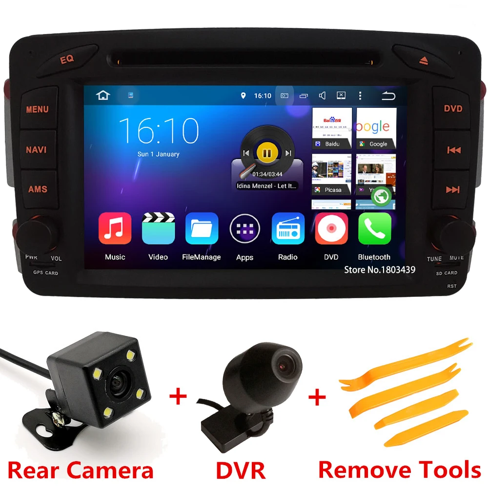 

7" Android 7.1 Car DVD Multimedia player radio Stereo for Benz W210 E200 E220 E230 E240 E250 E270 E280 E290 E300 E320 E420 E430