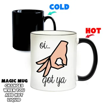 

Hand Circle Game Magic Mug Funny Mug