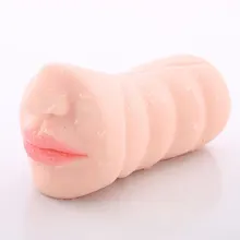 Sex Toys for Men Realistic Oral Deep Throat Tongue Teeth Artificial Vagina Male Masturbator Pussy Oral Adult Sex Products