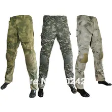 Бренд G3 Combat Брюки/тактические брюки/Досуг брюки камуфляжные штаны+ Боевая Наколенники