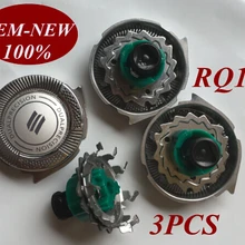 3 шт. RQ11 замены головки бритвы лезвия для бритвы PHILIPS rq10 rq12 hq8 hq9 hq3 hq64 RQ1131 RQ114 RQ1160X RQ1170 RQ1180 RQ1180X rq32