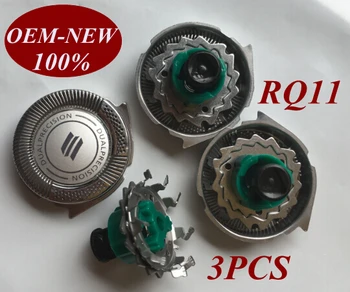 

3Pcs RQ11 Replace head razor blade for PHILIPS shaver rq10 rq12 hq8 hq9 hq3 hq64 RQ1131 RQ114 RQ1160X RQ1170 RQ1180 RQ1180X rq32