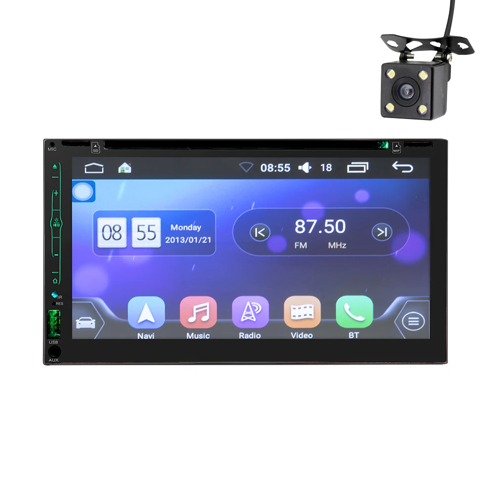 Perfect Universal 7" universal 2 din car radio gps android stereo Car DVD Player GPS NAVIGATION For VW Nissan TOYOTA Volkswagen peugeot 1