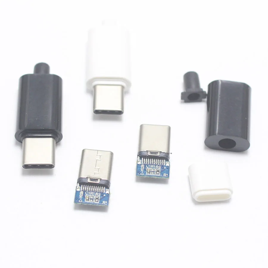 10 комплектов OTG USB 3. 0 Type C штекер сварного типа DIY ремонт кабеля Разъем для iPhone и т.