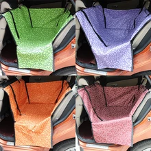 Dog Carrier Car Seat Blanket Cover Rear Back Seat Pet Carrier Dog Mat Rear Seat Hammock for Dogs Cushion Protector Drop Shipping