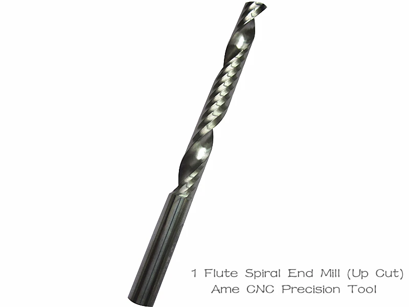 

6mm*52mm,Free shipping,CNC carbide end mill,woodworking insert router bit,Tungsten end mill,1 flute end milling cutter,MDF,PVC