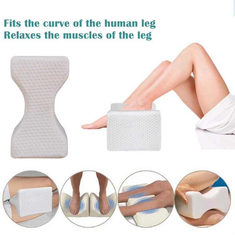 Maternity Pillows Memory Foam Knee Leg Pillow For Sleeping Orthopedic Sciatica Back Hip Joint Pain Relief Thigh Pad Support