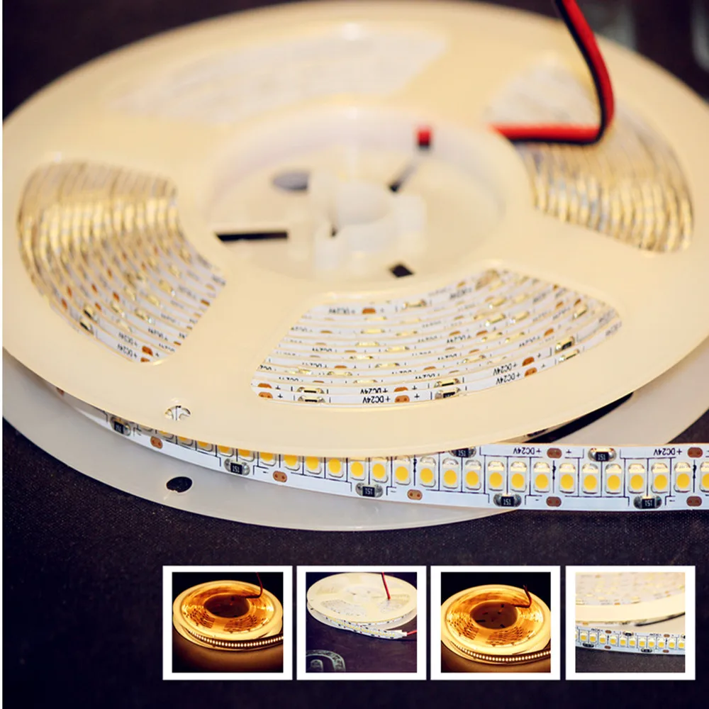 

24V 3528 240LED/M Super Bright 1920LM-2160LM One Line LED Strip For Advertise Back Light Motorhome Light
