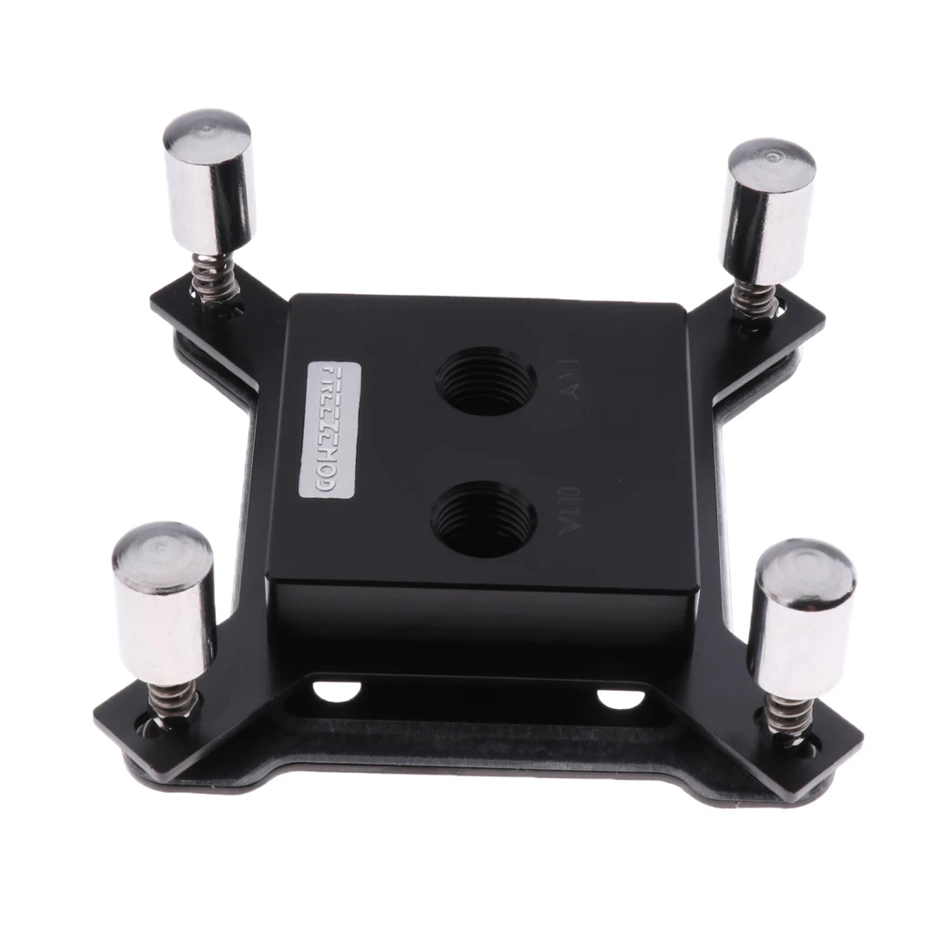 MagiDeal PC CPU Water Cooling Block Waterblock Copper Base Cool Inner Channel
