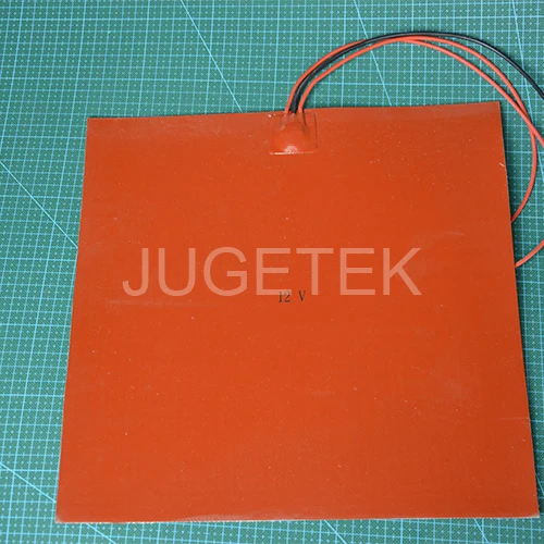 

300*300mm Square silicone rubber heater pad