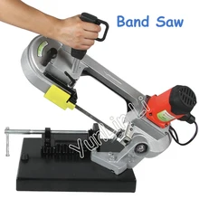 Multi-Functional Variable Speed Saw Mini Metal /Woodworking Band Saw Household Electric Cutting Machine DLY-100