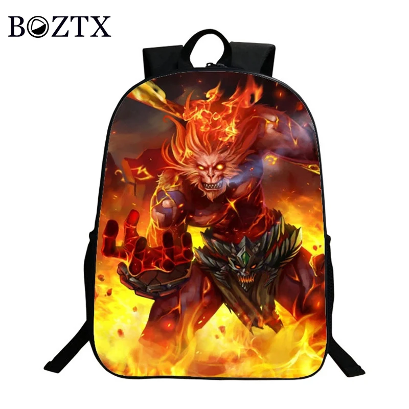 

BOZTX World Of Warcraft Backpack kanken backpack Primary School Bags Luminous Backpacks Tribe Alliance Nylon Mochila Galaxia