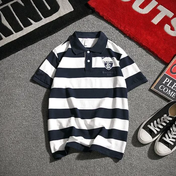 

E-commerce A041 day short sleeved polo men Lapel summer male body G12P40