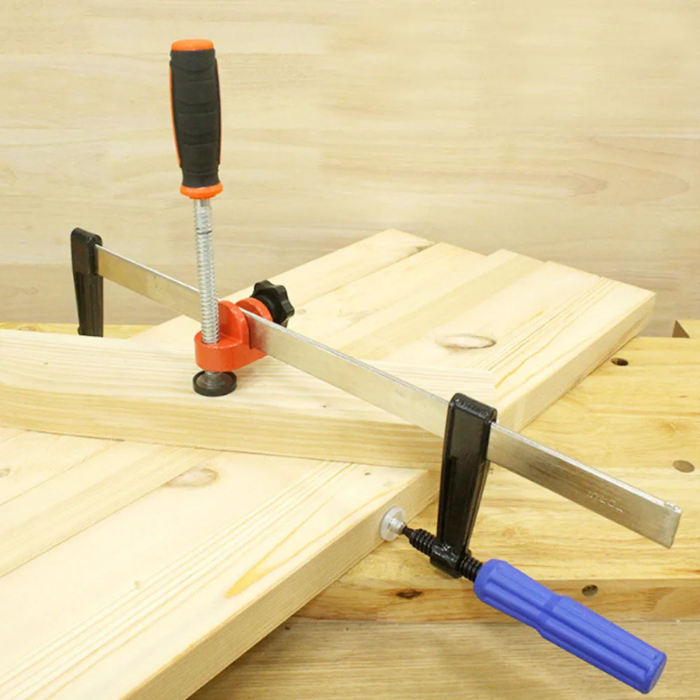 

Dropship Woodworking Edge Clamp F Clamp Quick Clamp Function Expansion Auxiliary Tool Fixing Clamp