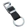 BOYULIGE 2022 Men Metal Keychain Business Style Black Leather LED Light Opener Multi-function Car Bag Key chain for Men Keyring ► Photo 2/6