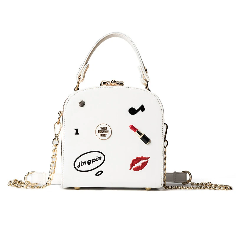Ladies Fashion Handbag Women Small Flap Bag Messenger Crossbody Shoulder Bags Female INS Party Purse Top-Handle Tote Sac SS7287 (1)