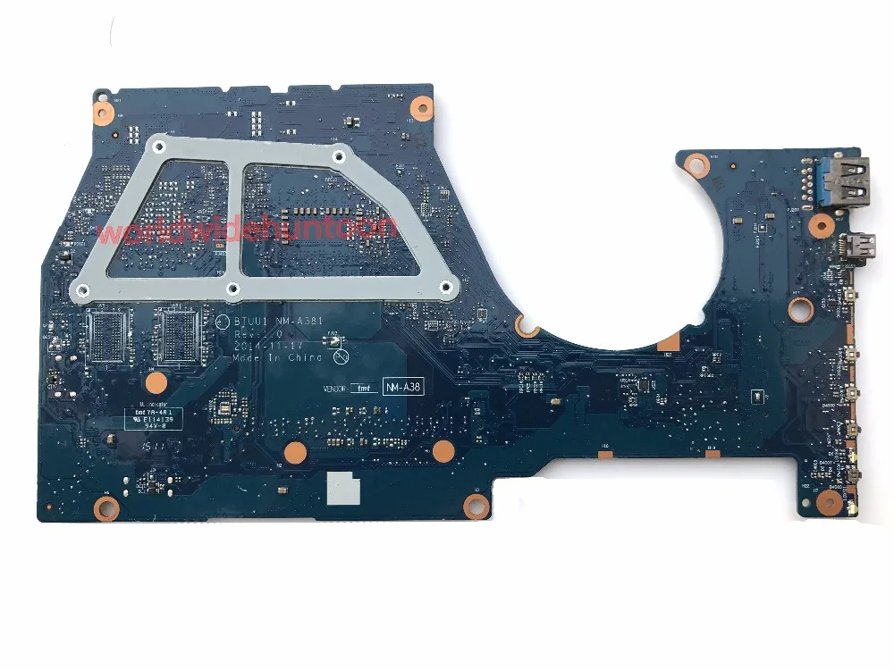 Perfect Classy Laptop Motherboard For Lenovo Yoga3 14 Motherboard SR23W i7-5500U BTUU1 NM-A381 100% Fully Tested 4