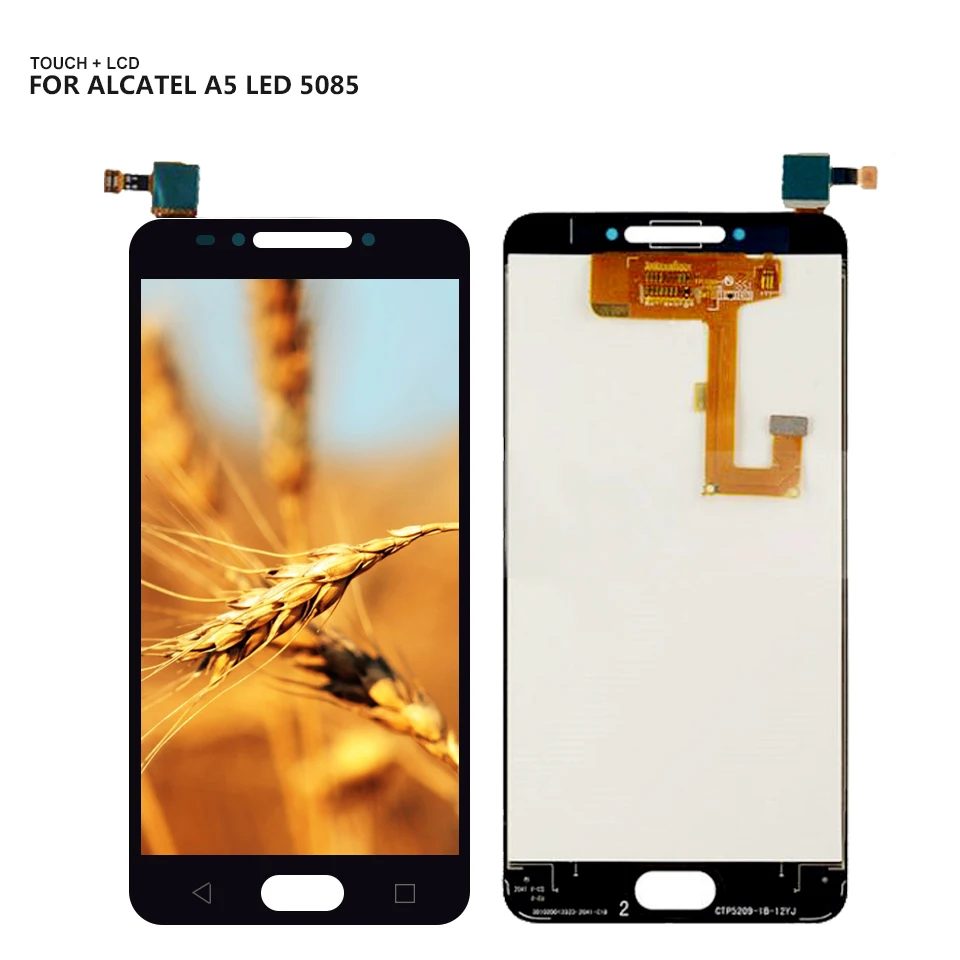 ЖК дисплей в сборе для Alcatel One Touch A5 LED 5085D 5085Y OT5085D 5085G 5085B 5085Q 5085I|Экраны мобильных