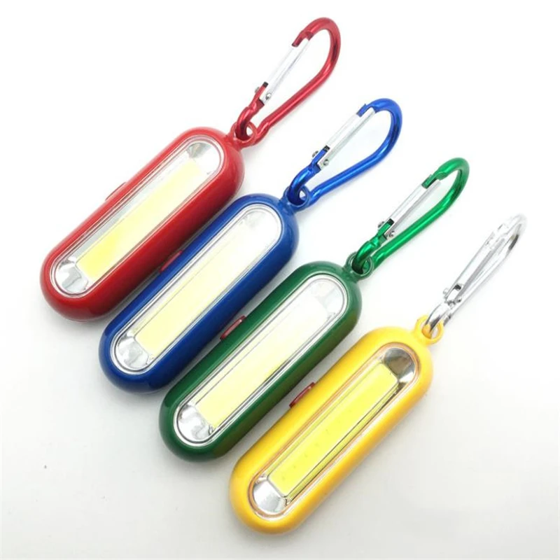 New Arrival Portable Mini Keychain Pocket Torch 3 Modes COB LED Light