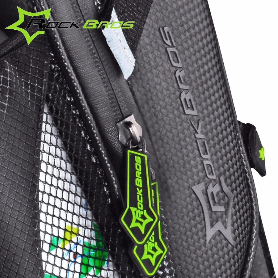 Sale Rockbros Bicycle Saddle Bag Rainproof Sport MTB Bike Bag Mountain Road Bike Rear Seat Tail Bag Pack With Water Bottle Pocket 4