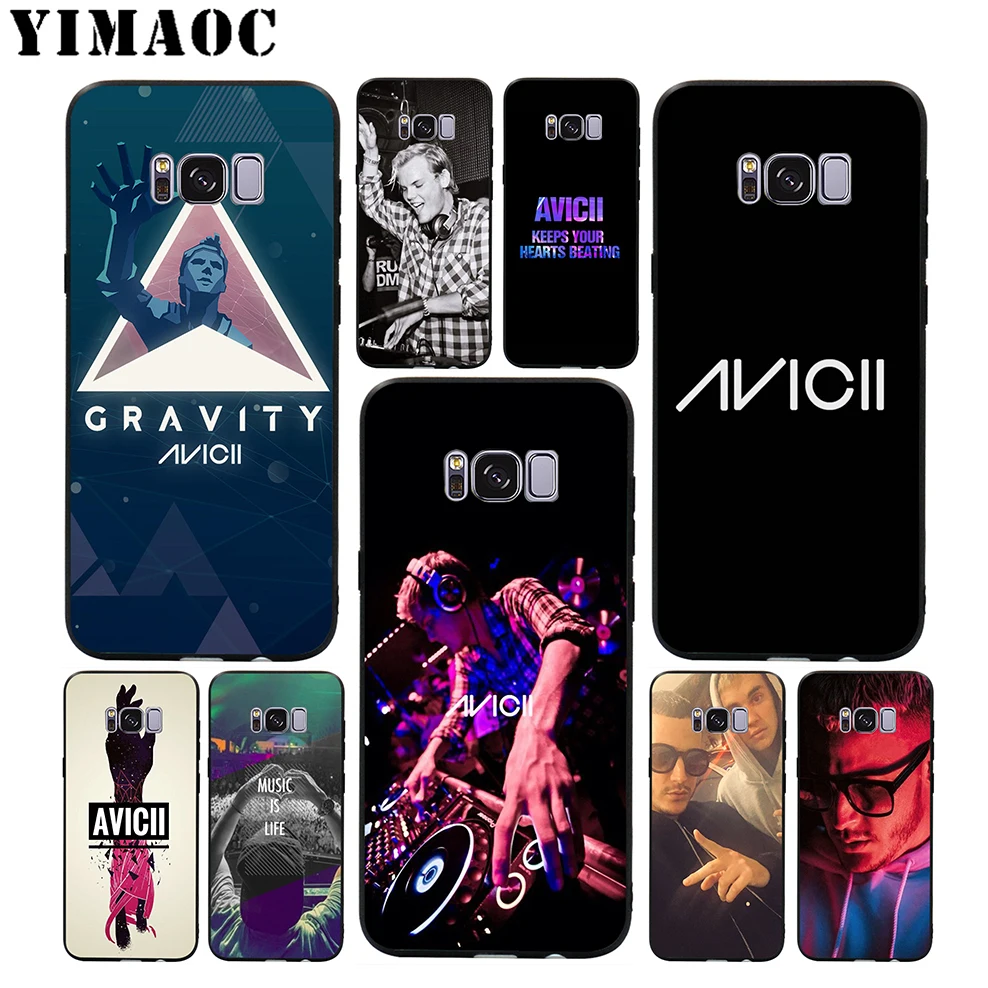 Мягкий чехол YIMAOC для DJ Avicii SNAKE Samsung Galaxy S10 S10e S9 S8 A6 Plus S7 S6 Edge A7 A5 A3 J6 Note 9 8 |